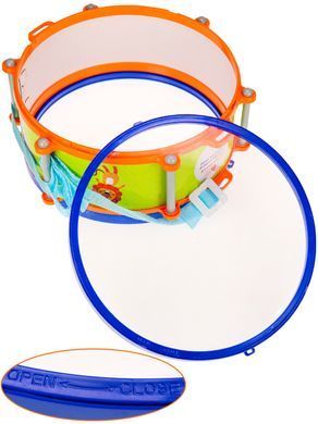 Игровой набор музыкальных инструментов (барабан, маракас, бубен, гармошка, дудка) 5805E