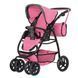 Коляска для кукол 2 в 1 Carrello Avanti 9662 PINK Розовая