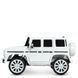 Електромобіль джип Mercedes (2 мотори по 25W, MP3, USB ) JJ2077 G500B Білий