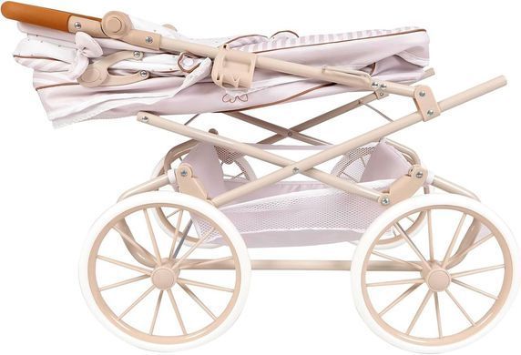 Коляска для кукол DeCuevas Verona с сумочкой и зонтиком (размер 90-40-в90см) 82078 Бежевая
