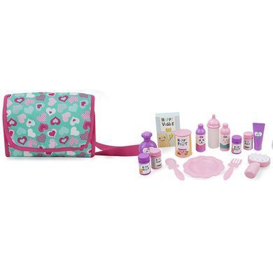 Игровой набор для куклы FiVEoNiNE (коляска, стульчик для кормления, манеж, шезлонг, 21 предмет) T816057