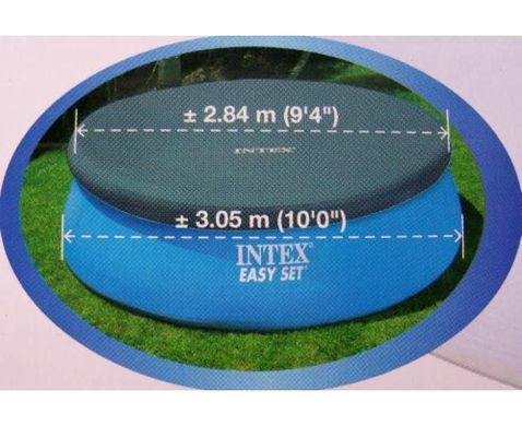 Тент для надувного круглого басейну Intex 28021 діаметр 305 см