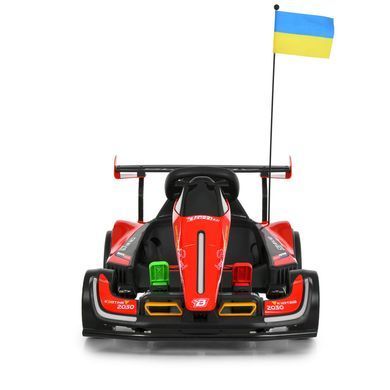 Электрокарт детский Bambi (р/у, моторы 2*150W, аккум. 24V14AH, MP3, USB, BLUETOOTH) M 6322EBLR-3 Красный