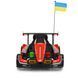 Электрокарт детский Bambi (р/у, моторы 2*150W, аккум. 24V14AH, MP3, USB, BLUETOOTH) M 6322EBLR-3 Красный