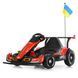 Электрокарт детский Bambi (р/у, моторы 2*150W, аккум. 24V14AH, MP3, USB, BLUETOOTH) M 6322EBLR-3 Красный