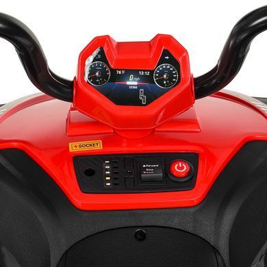 Квадроцикл электрический детский (1 мотор 40W, 1 аккум 6V4) Bambi M 4131EL-3 Красный