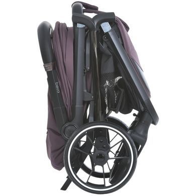Коляска дитяча прогулянкова EL CAMINO BEYA ME 1127-B Vintage Plum Бордова